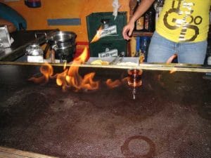 Barcelona Bars Flaming Ferrari at Espit Chupitos Barcelona Bars Flaming Ferrari Cocktail