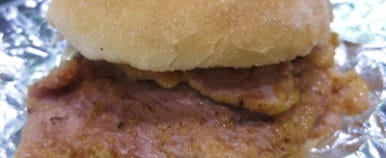 Food Travelist Pea Meal Bacon Sandwich