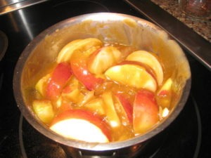 Food Travelist Pork Chops With Apples And Onions Sauce