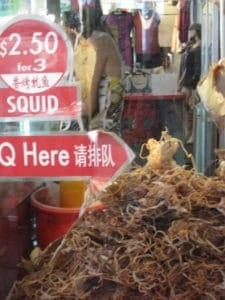 Food Travelist Singapore Shopping Squid
