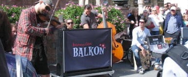 Food Travelist Marienplatz Musicians Making Music