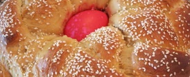 Food Travelist Greek Easter Bread Single