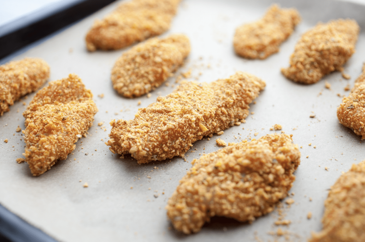 Make Your Own Oven Fried Chicken Tenders
