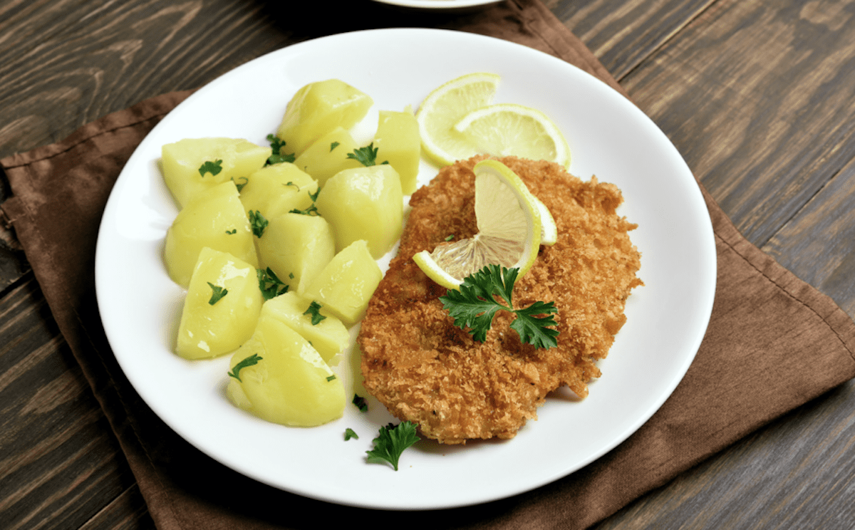 Oven Fried Chicken Breast Makes A Great Meal