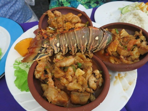 Cuban Lobster Dish