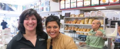 Diana Laskaris with Anupy Singla