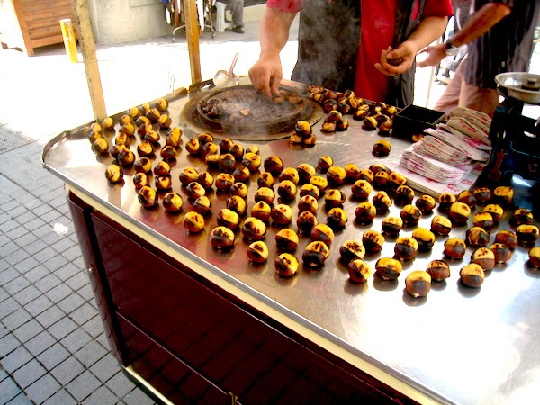 Hot Roasted Chestnuts