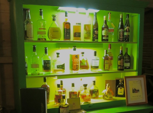 The rum selection at Banana's is incomparable!