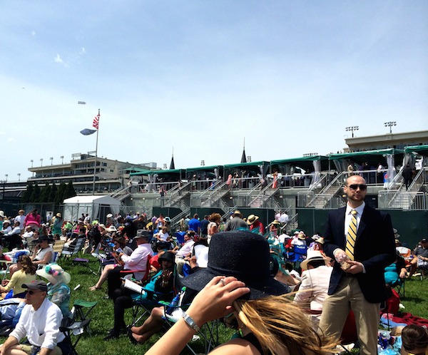 Catch all the Kentucky Derby action in the infield.