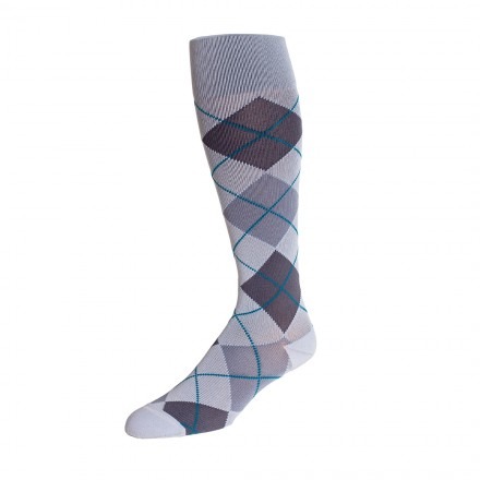 Rejuva Argyle Compression Sock