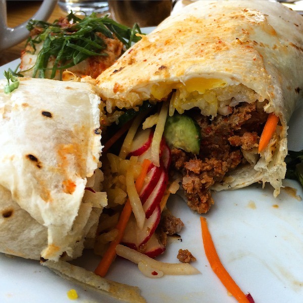 Bibimbap Burrito at Graze in Madison Wisconsin Food Travelist Marvelous Madision