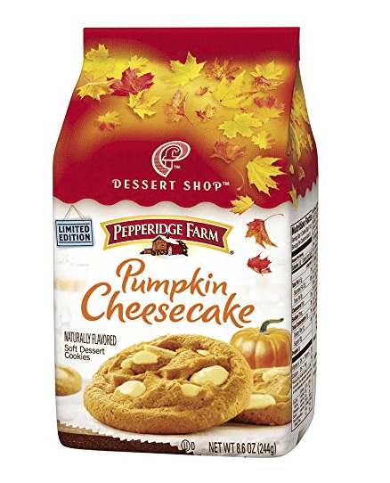 Pepperidge Farm Pumpkin Cheesecake Cookies