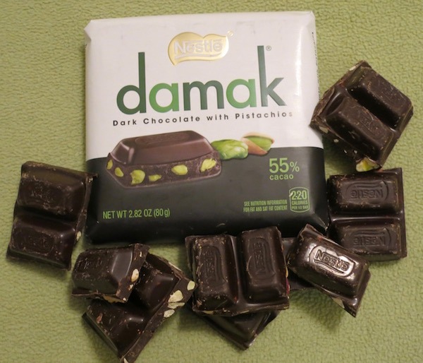 Nestle Damak Dark Chocolate with Pistachios Tasty Damak