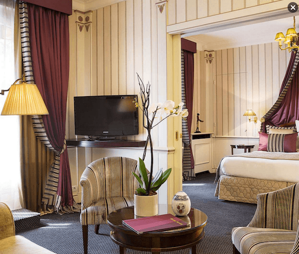 Junior Suite at the Hotel Napoleon Paris