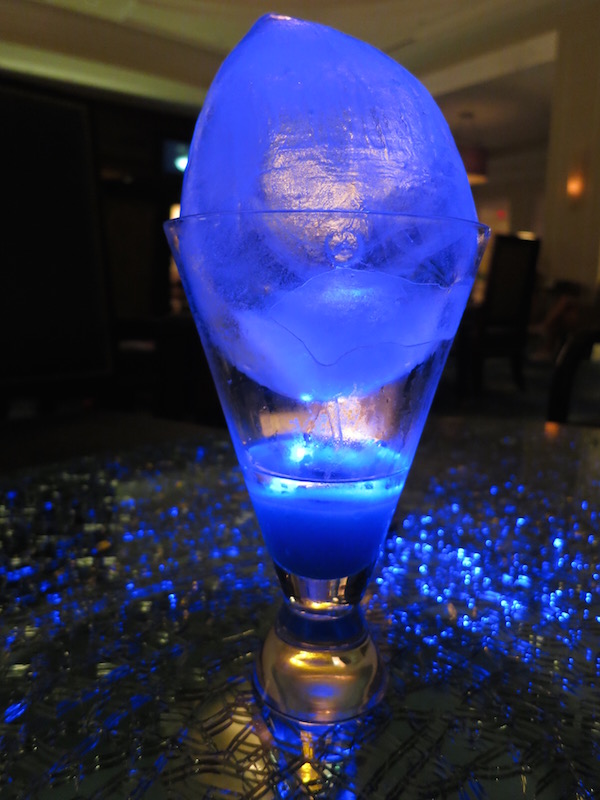 Peacock Egg Drink at Waldorf Astoria Orlando