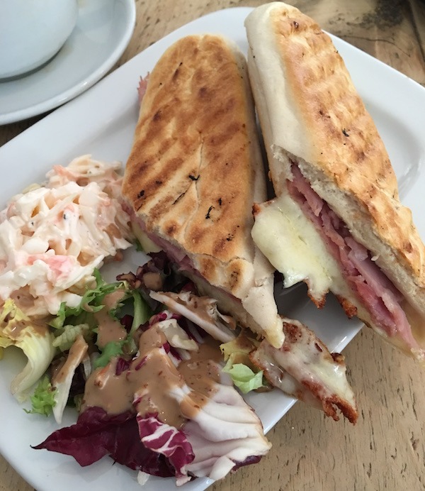 Sandwich at Grasmere Tea Gardens Lake District Cumbria