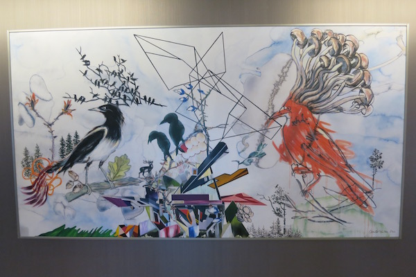 Bird Art at Waldhotel Stuttgart