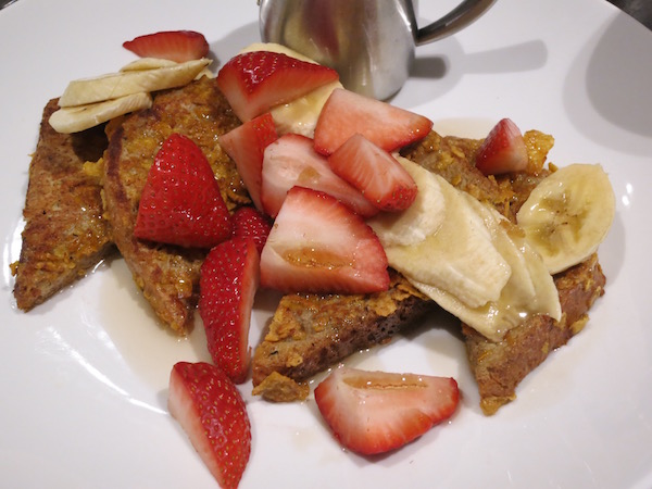 Crunchy French Toast Marriott St Luois Grand Food Travelist