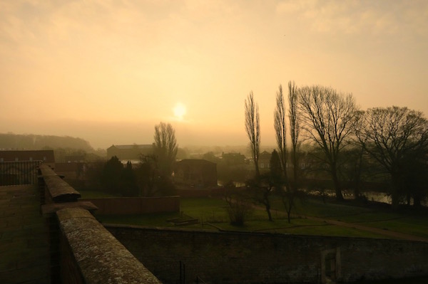 Sunrise at the Talbot Hotel Malton