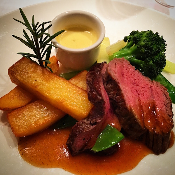 Filet Mignon Dinner on Viking River Cruises