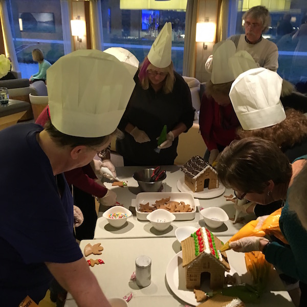 Gingerbread House Building on Viking River Cruises