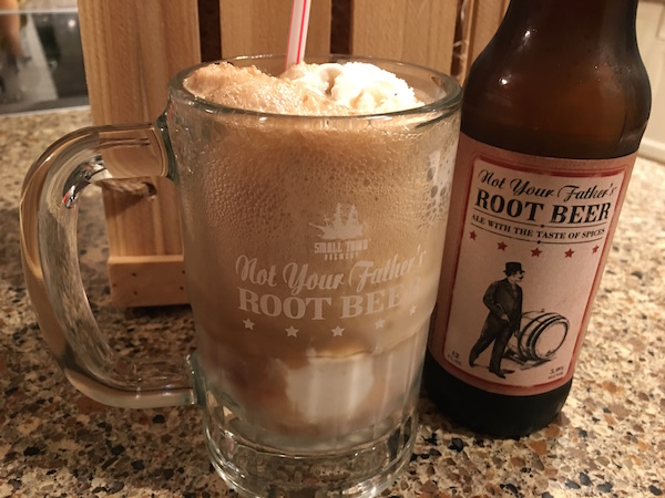 Not Your Father's Root Beer Float