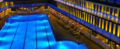 Outdoor Pool At Hotel Molitor