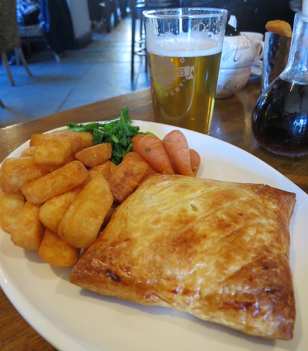 Cheese and Meat Pie at Kings Arms in Cartmel Food Travelist