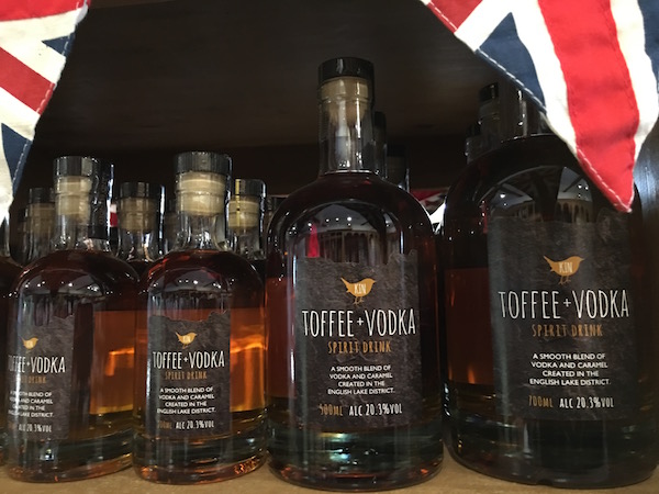 Sticky Toffee Vodka at Cartmel Village Shop Food Travelist