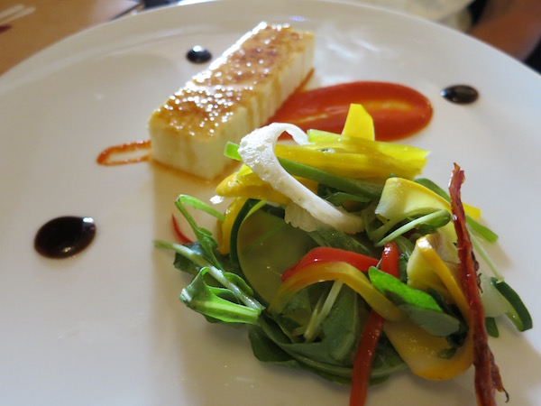 Goat Cheese with Fresh Vegetables