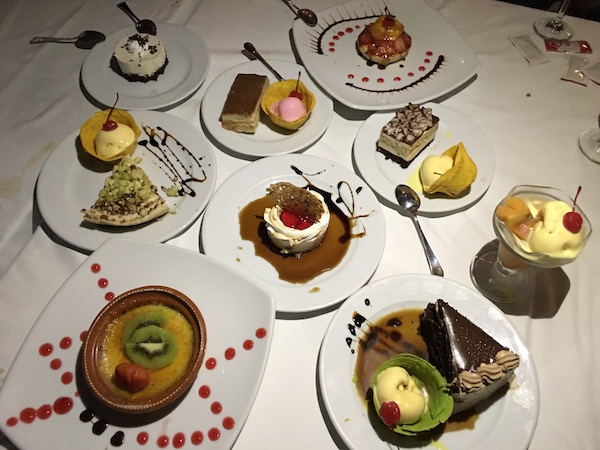 Desserts Galore at El Cid Resort in Mazatlan