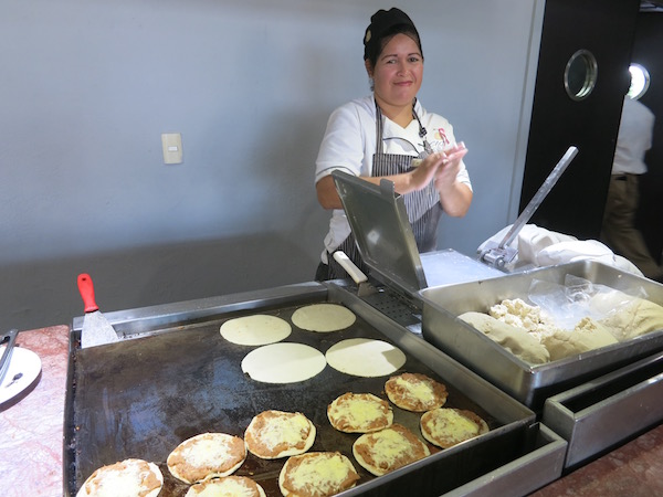 Fresh made tortillas at El Cid marina resort Mazatlan Food Travelist