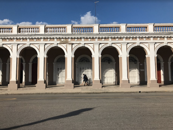 Lovely Cienfuegos town square