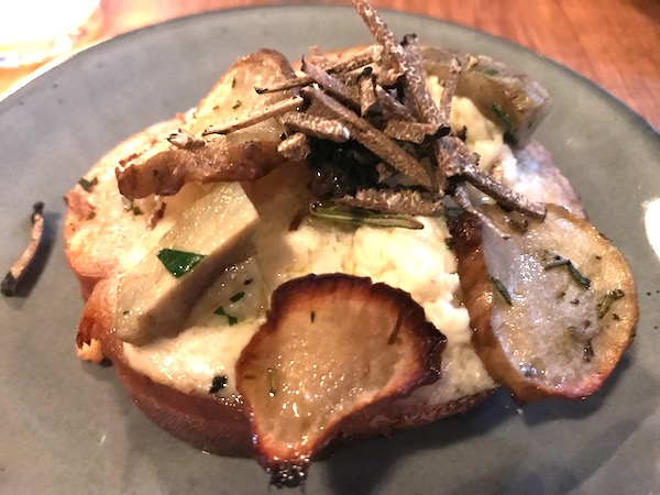 Artichoke Sunchoke Crostini