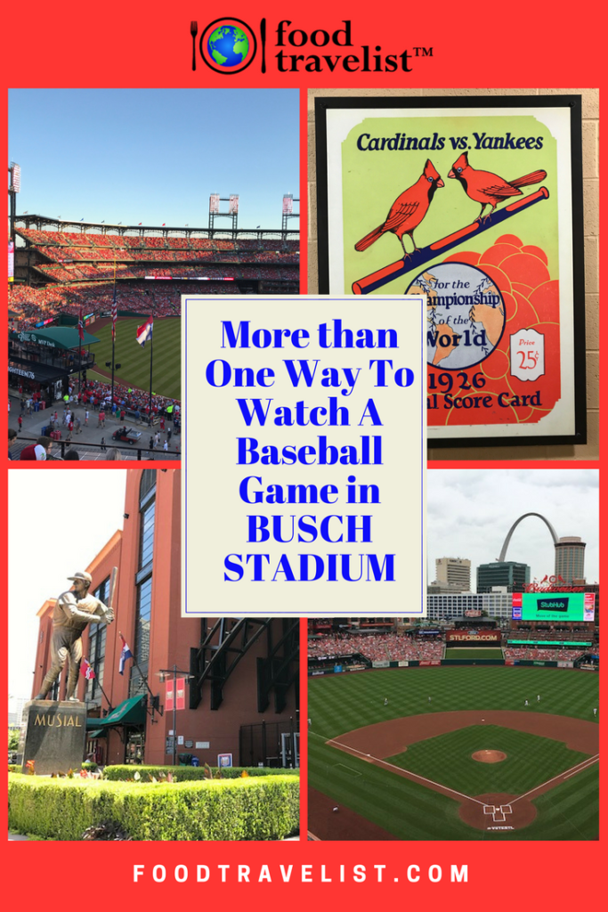 Information and details for watching a game at Busch Stadium