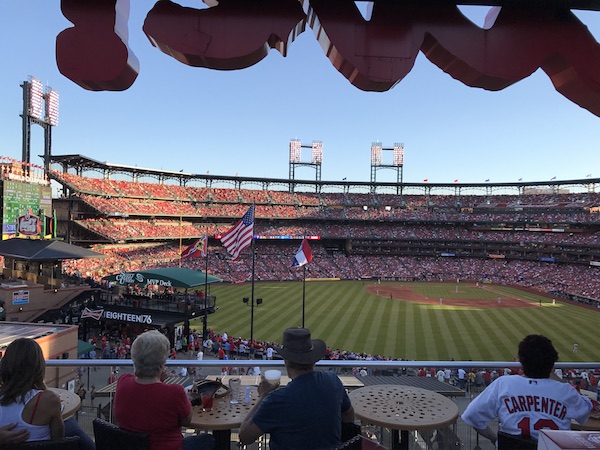 Cardinals Nations Rooftop Seating Cardinal Busch Stadium St. Louis