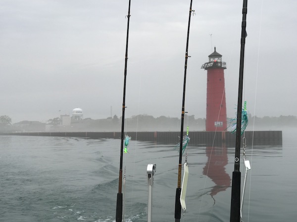 Morning Fog In Kenosha Harbor