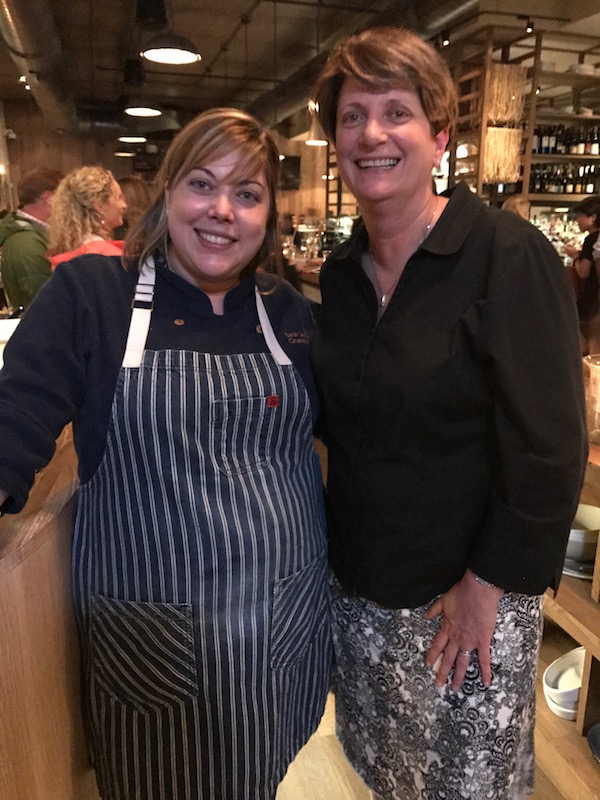 Chef Sarah Grueneberg and the Birthday Girl