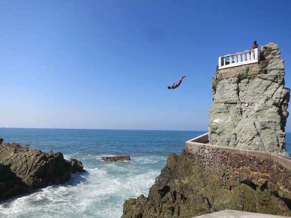 Cliff Diving in Mazatlan