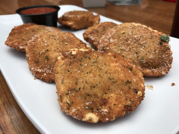 Fried Ravioli at FOX Sports Midwest Restaurant in Ballpark Village