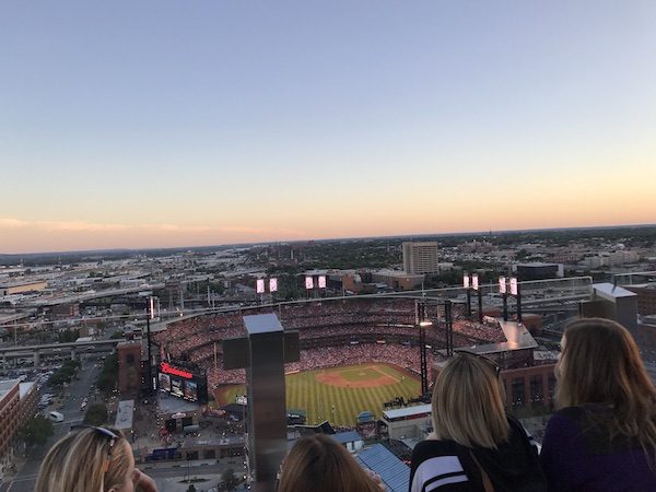 Rooftop at the Hilton at the Ballpark Downtown St. Louis