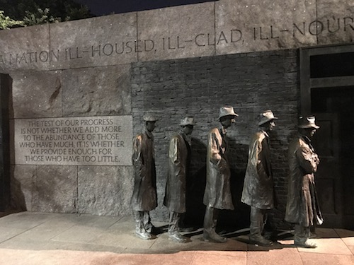 Franklin Roosevelt Memorial Washington DC