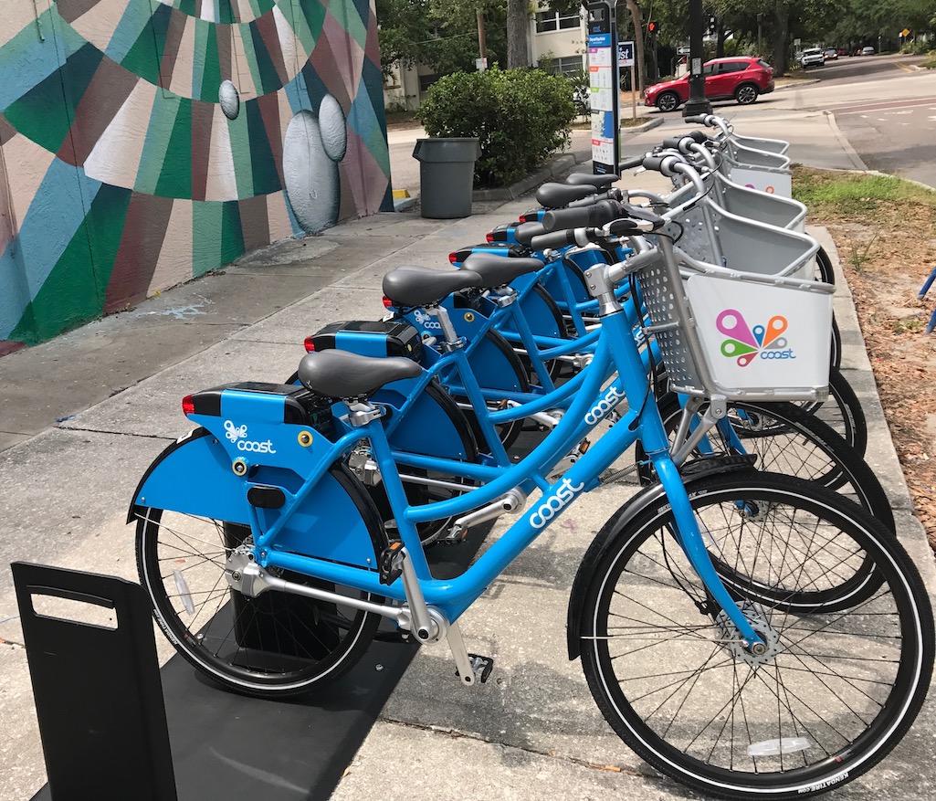 Coast Rental Bikes in St. Petersburg Florida