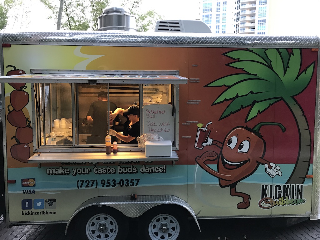 Food Truck in St. Petersburg Florida Kickin Caribbean