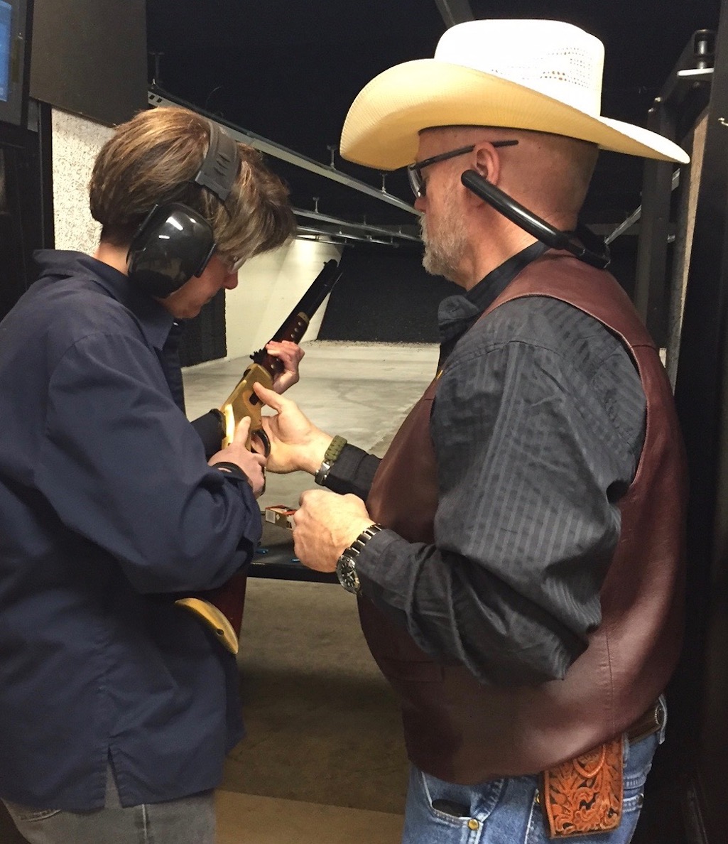 Learning gun safety at the Cody Firearms Experience