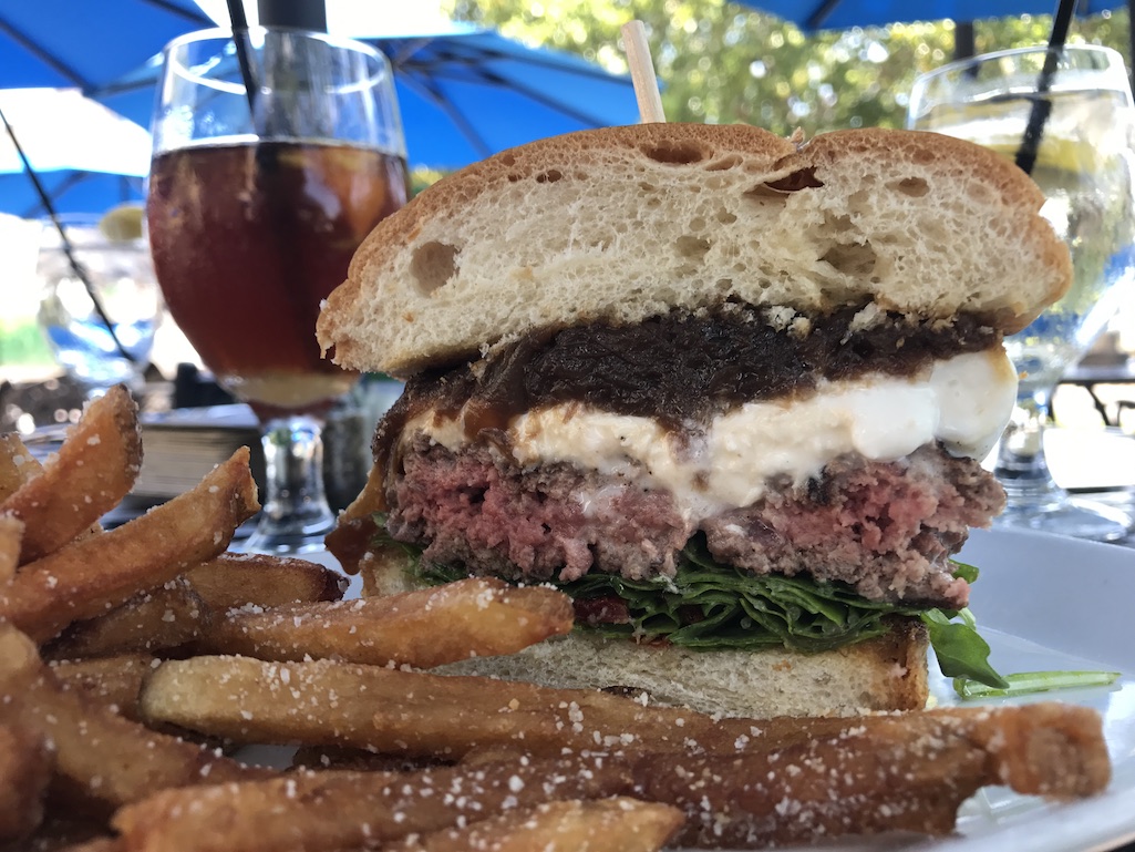 Park Shore Grill St. Petersburg Florida Burrata Burger