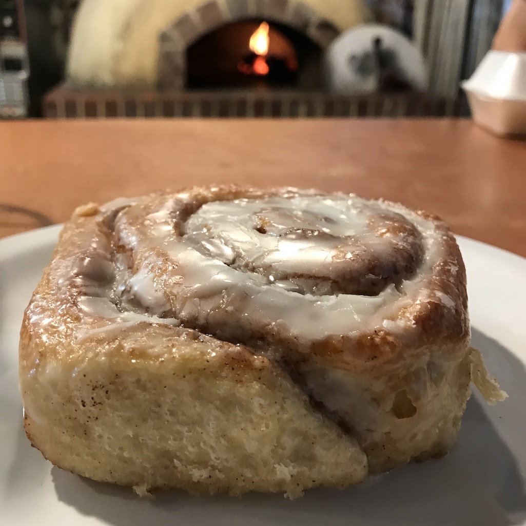 Big Timber Bakery Cinnamon Roll