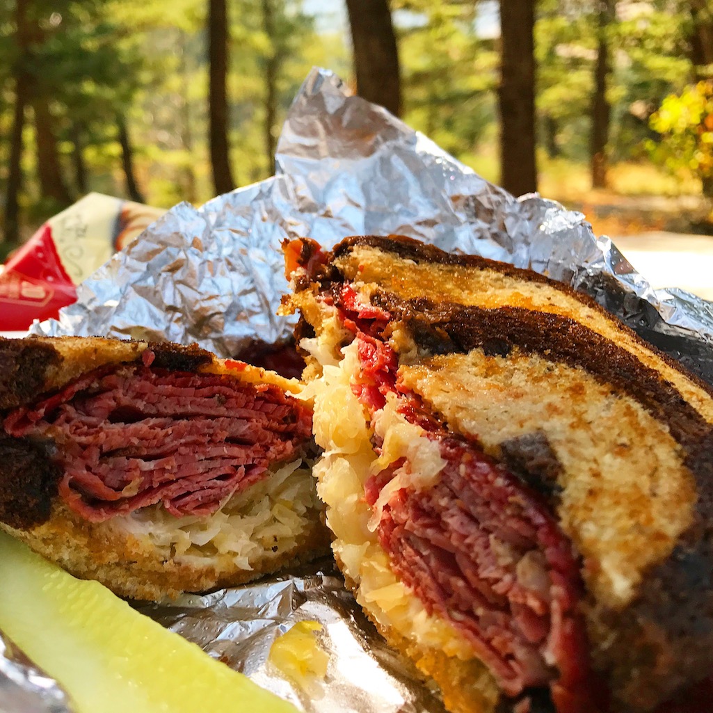 Big Timber Bakery Reuben Sandwich