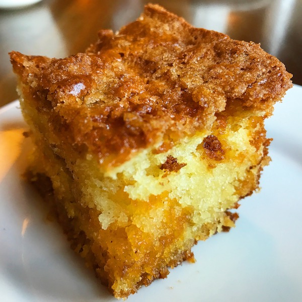 Housemade Coffee Cake At Chico Hot Springs