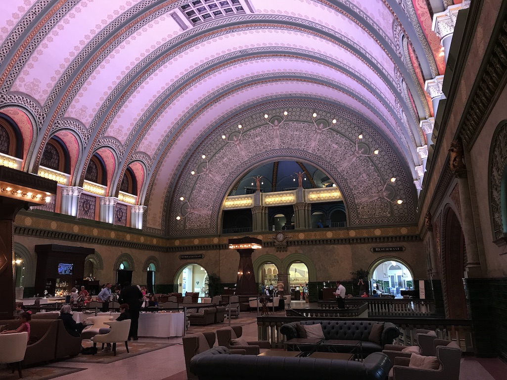 The Grand Hall at the Union Station Hotel St. Louis